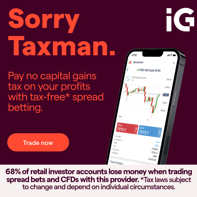 IG Trading - Tax-Free Spread Betting